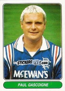 Sticker Paul Gascoigne - European Football Stars 1998 n. 64 - Panini