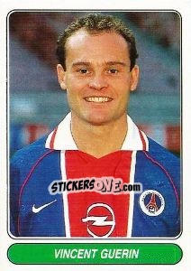 Cromo Vincent Guerin - European Football Stars 1998 n. 66 - Panini