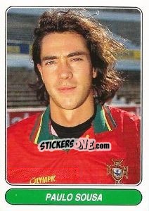 Sticker Paulo Sousa - European Football Stars 1998 n. 75 - Panini