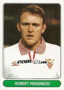 Figurina Robert Prosinecki - European Football Stars 1998 - Panini