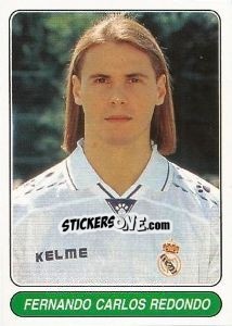 Cromo Fernando Carlos Redondo - European Football Stars 1998 - Panini