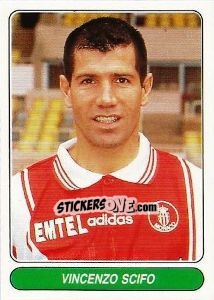 Sticker Vincenzo Scifo - European Football Stars 1998 n. 80 - Panini