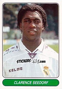 Sticker Clarence Seedorf - European Football Stars 1998 - Panini