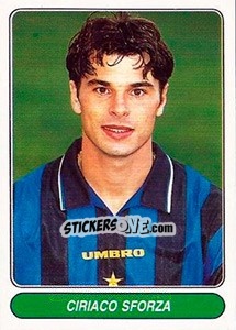 Sticker Ciriaco Sforza - European Football Stars 1998 - Panini