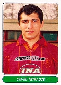 Sticker Omari Tetradze - European Football Stars 1998 n. 84 - Panini