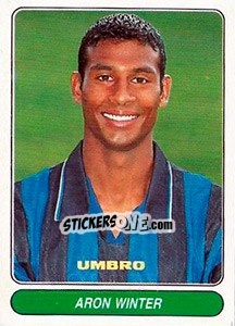 Cromo Aron Winter - European Football Stars 1998 - Panini