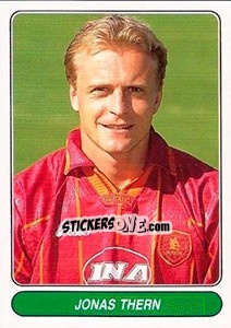 Figurina Jonas Thern - European Football Stars 1998 - Panini
