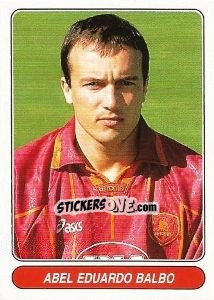 Cromo Abel Eduardo Balbo - European Football Stars 1998 - Panini
