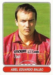 Sticker Abel Eduardo Balbo - European Football Stars 1998 n. 91 - Panini