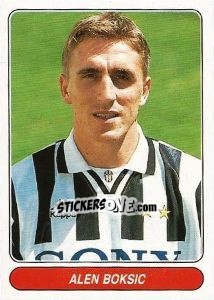 Sticker Alen Boksic - European Football Stars 1998 - Panini