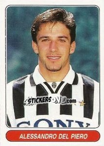 Sticker Alessandro Del Piero - European Football Stars 1998 n. 98 - Panini