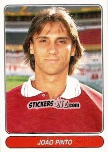 Sticker João Pinto - European Football Stars 1998 - Panini