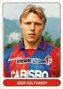 Sticker Igor Kolyvanov - European Football Stars 1998 - Panini