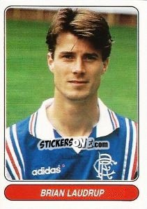 Sticker Brian Laudrup - European Football Stars 1998 n. 105 - Panini