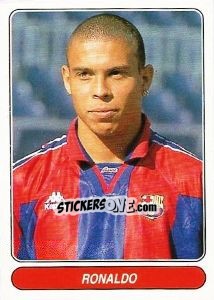 Sticker Ronaldo - European Football Stars 1998 - Panini