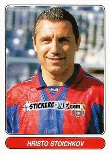 Sticker Hristo Stoichkov - European Football Stars 1998 n. 116 - Panini