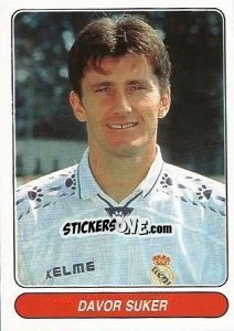 Sticker Davor Suker - European Football Stars 1998 - Panini