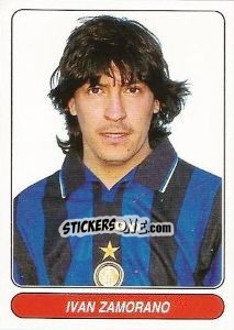 Cromo Ivan Zamorano - European Football Stars 1998 - Panini