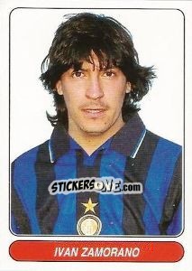 Sticker Ivan Zamorano - European Football Stars 1998 n. 119 - Panini