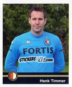 Sticker Henk Timmer (Portrait) - Feyenoord 2008-2009 - Panini