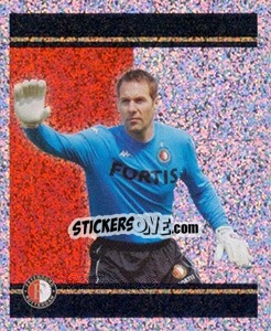 Sticker Henk Timmer in action - Feyenoord 2008-2009 - Panini