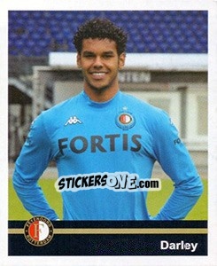 Sticker Darley (Portrait) - Feyenoord 2008-2009 n. 21 - Panini
