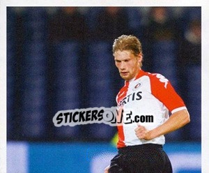 Sticker Theo Lucius in game - Feyenoord 2008-2009 - Panini