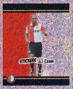 Sticker André Bahia in action - Feyenoord 2008-2009 - Panini