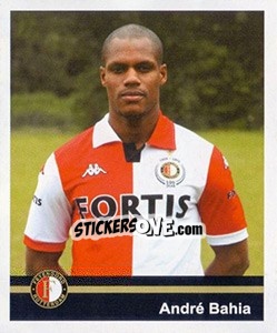 Sticker André Bahia (Portrait) - Feyenoord 2008-2009 n. 30 - Panini