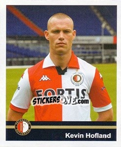 Cromo Kevin Hofland (Portrait) - Feyenoord 2008-2009 - Panini