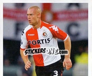 Cromo Kevin Hofland in game - Feyenoord 2008-2009 - Panini