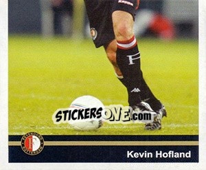 Cromo Kevin Hofland in game - Feyenoord 2008-2009 - Panini
