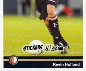 Sticker Kevin Hofland in game - Feyenoord 2008-2009 n. 34 - Panini