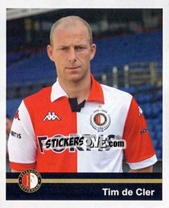 Sticker Tim de Cler (Portrait) - Feyenoord 2008-2009 - Panini