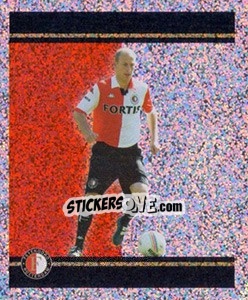 Sticker Tim de Cler in action - Feyenoord 2008-2009 - Panini