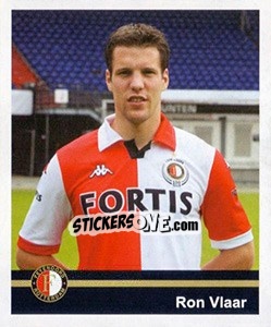 Sticker Ron Vlaar (Portrait) - Feyenoord 2008-2009 n. 39 - Panini