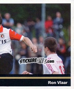 Sticker Ron Vlaar in game - Feyenoord 2008-2009 - Panini
