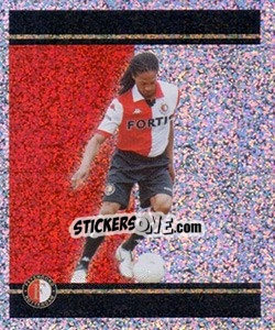 Sticker Serginho Greene in action - Feyenoord 2008-2009 - Panini