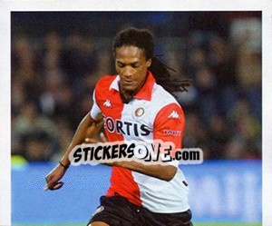 Cromo Serginho Greene in game - Feyenoord 2008-2009 - Panini