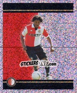 Cromo Georginio Wijnaldum in action - Feyenoord 2008-2009 - Panini