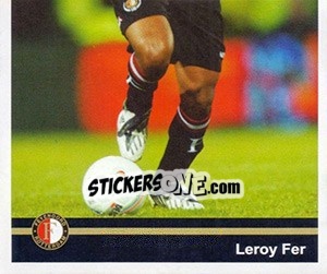 Sticker Leroy Fer in game - Feyenoord 2008-2009 n. 56 - Panini