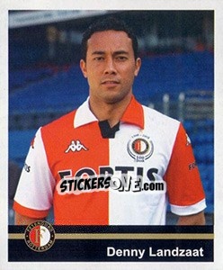 Sticker Denny Landzaat (Portrait) - Feyenoord 2008-2009 - Panini