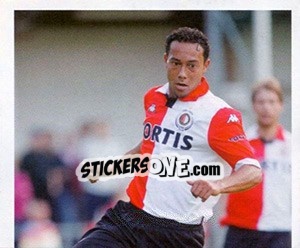 Cromo Denny Landzaat in game - Feyenoord 2008-2009 - Panini