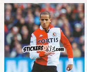 Sticker Karim El Ahmadi in game - Feyenoord 2008-2009 - Panini