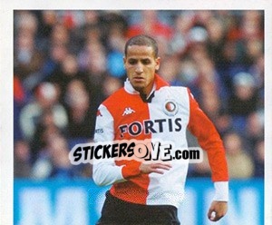 Sticker Karim El Ahmadi in game - Feyenoord 2008-2009 n. 64 - Panini