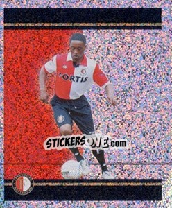 Sticker Andwélé Slory in action - Feyenoord 2008-2009 - Panini