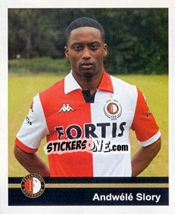 Cromo Andwélé Slory (Portrait) - Feyenoord 2008-2009 - Panini