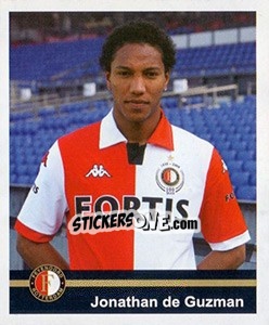 Sticker Jonathan de Guzman (Portrait) - Feyenoord 2008-2009 - Panini