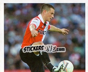 Sticker Luigi Bruins in game - Feyenoord 2008-2009 - Panini