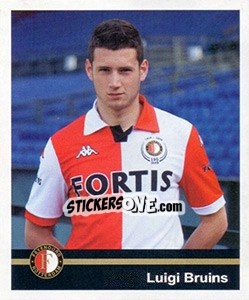 Sticker Luigi Bruins (Portrait) - Feyenoord 2008-2009 - Panini